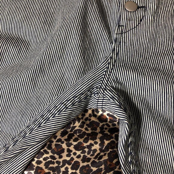 Joie Aerindis Cadet Stripe Print Jeans - Picture 13 of 14